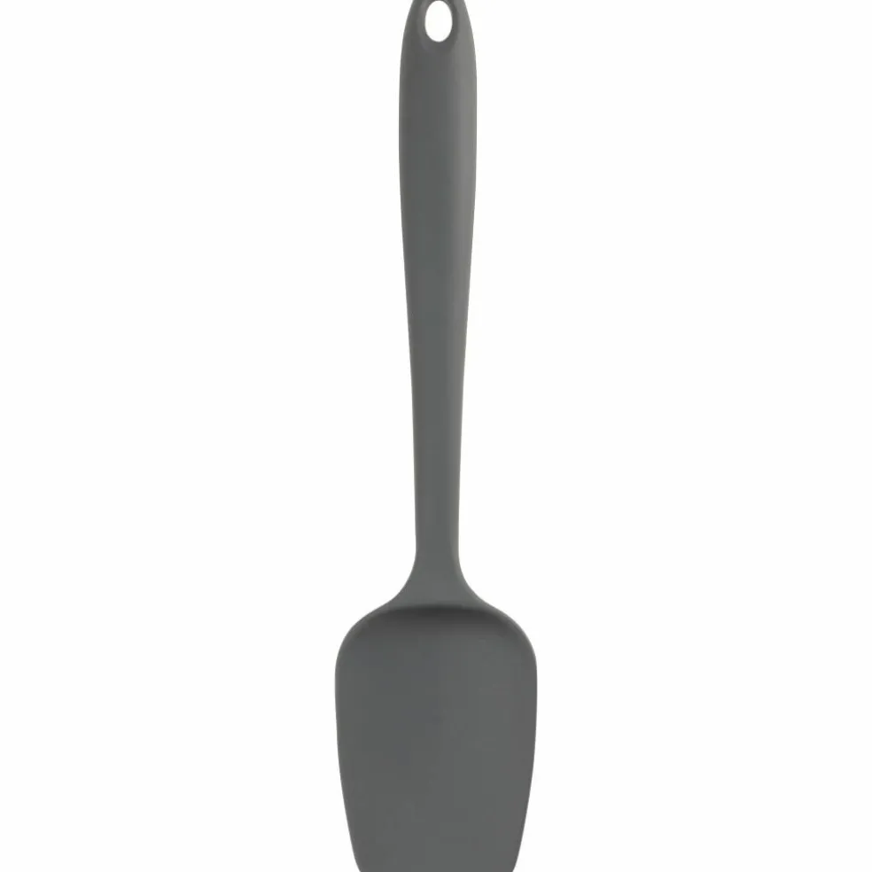 Skålformet slikkepott 20 cm, grå