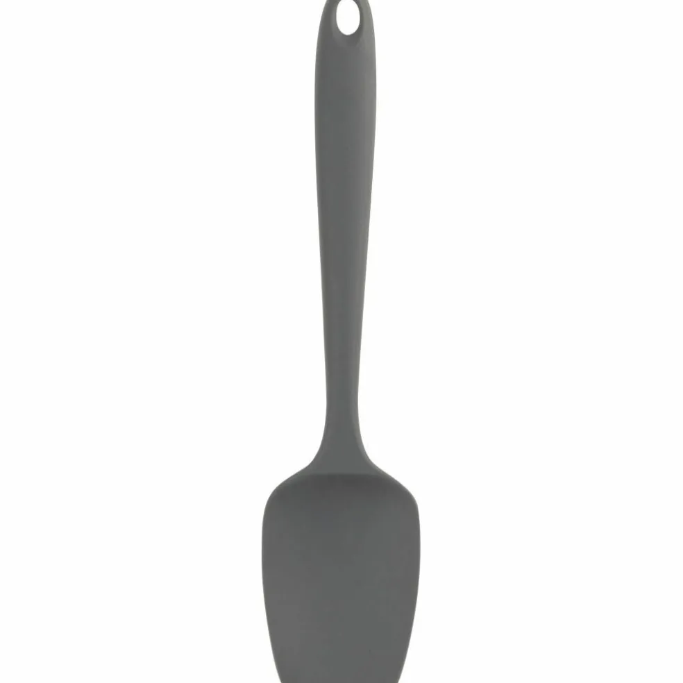 Skålformet slikkepott 27 cm, grå