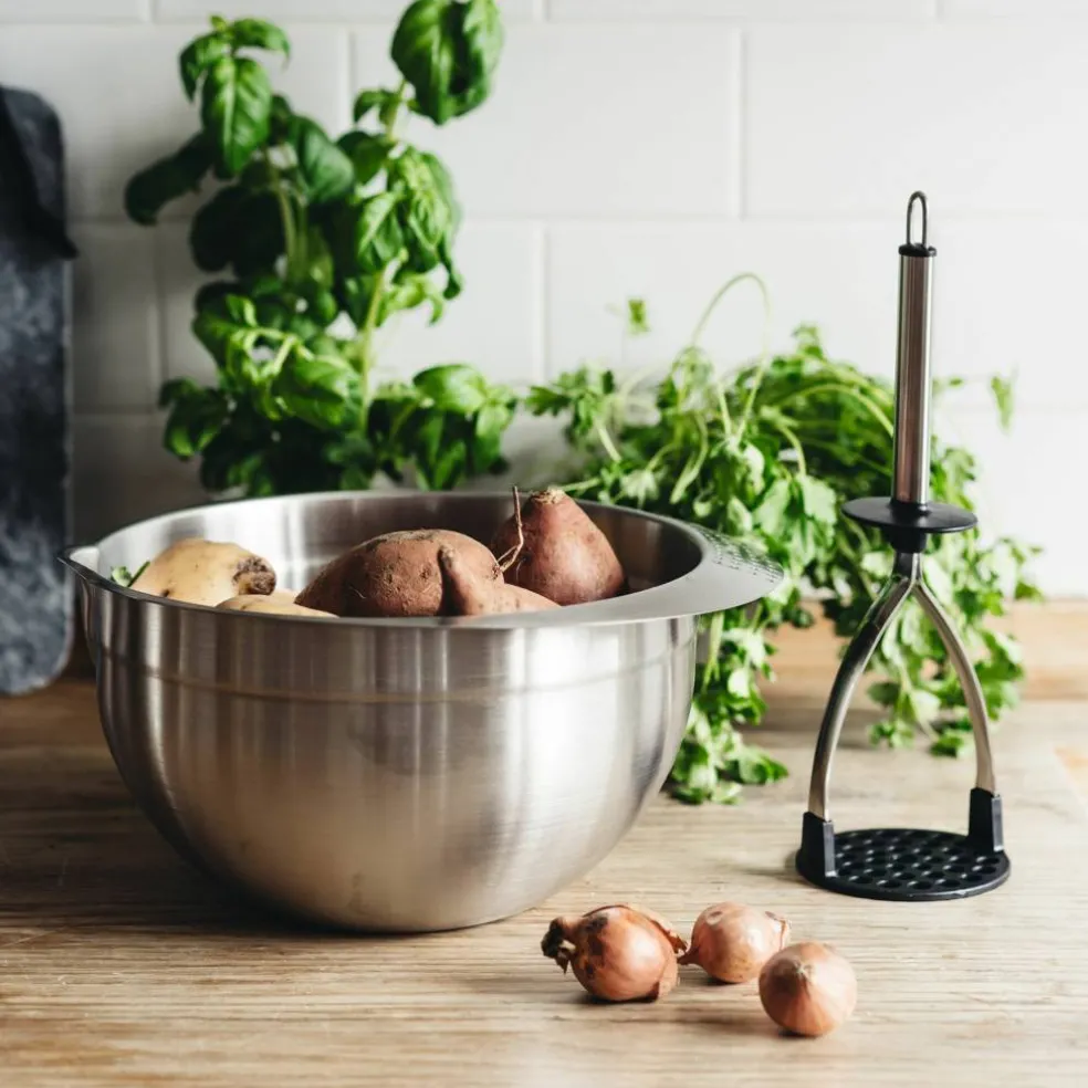 Skål rustfrit stål 1,5 liter