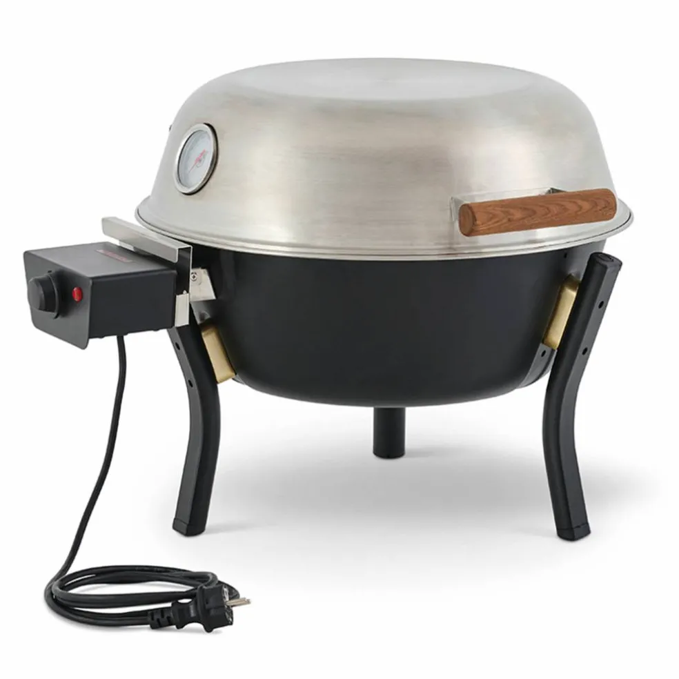 48SL elektrisk grill, svart