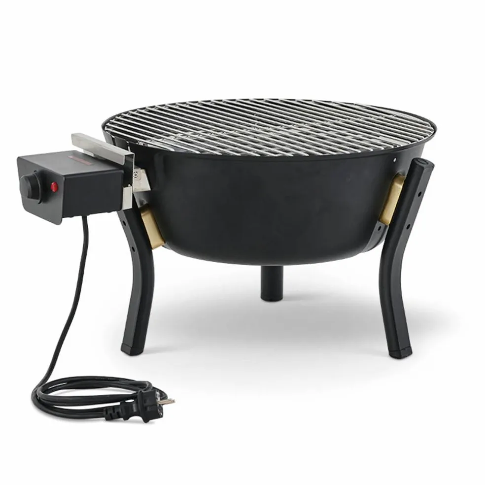 48SL elektrisk grill, svart
