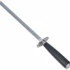 Slipestål, 23 cm, kullstål, svart