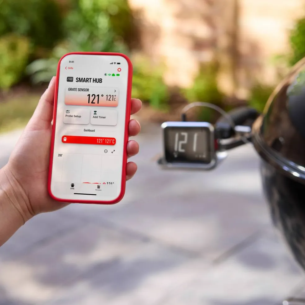 Smart Hub termometerdisplay med mottaker