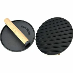 Smash Burger grillpresse rillet 17,5 cm