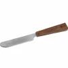 Smørkniv 15 cm, rustfritt stål/akasietre