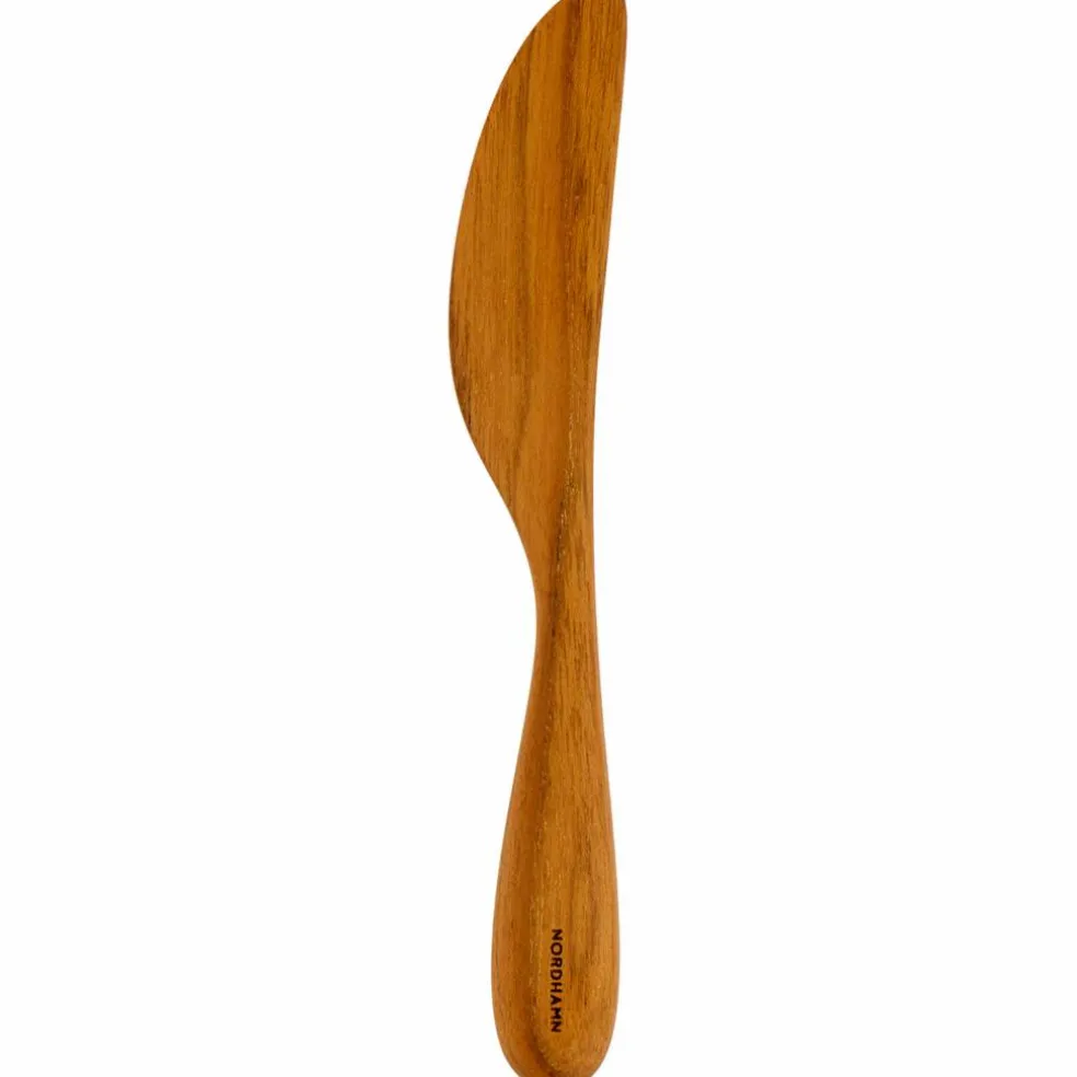 Smørkniv 17 cm, teak
