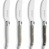 Smørkniver 4-pakning, blandede farger