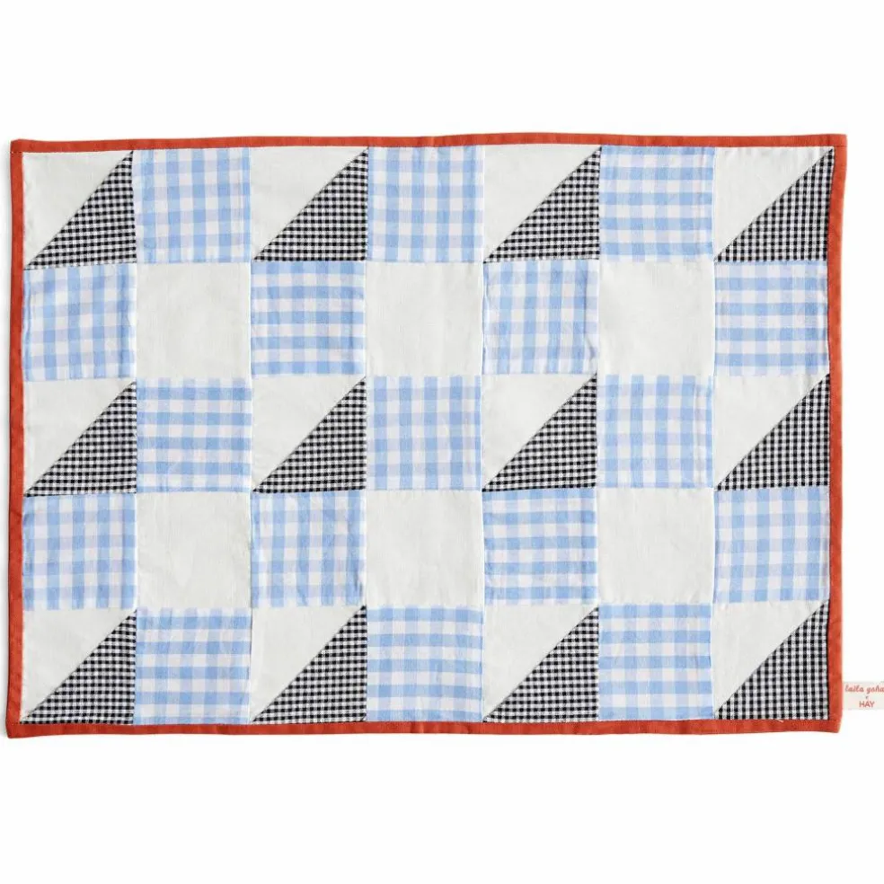 Sobremesa bordbrikke, stripe red