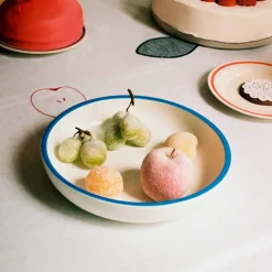 Sobremesa serveringsskål, stor, gul