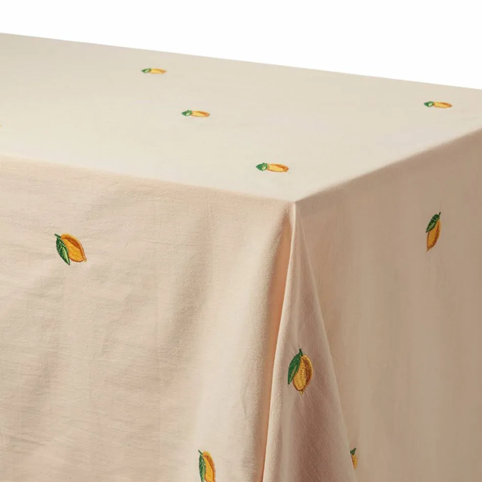 Soda Lemon duk 330×145 cm, beige