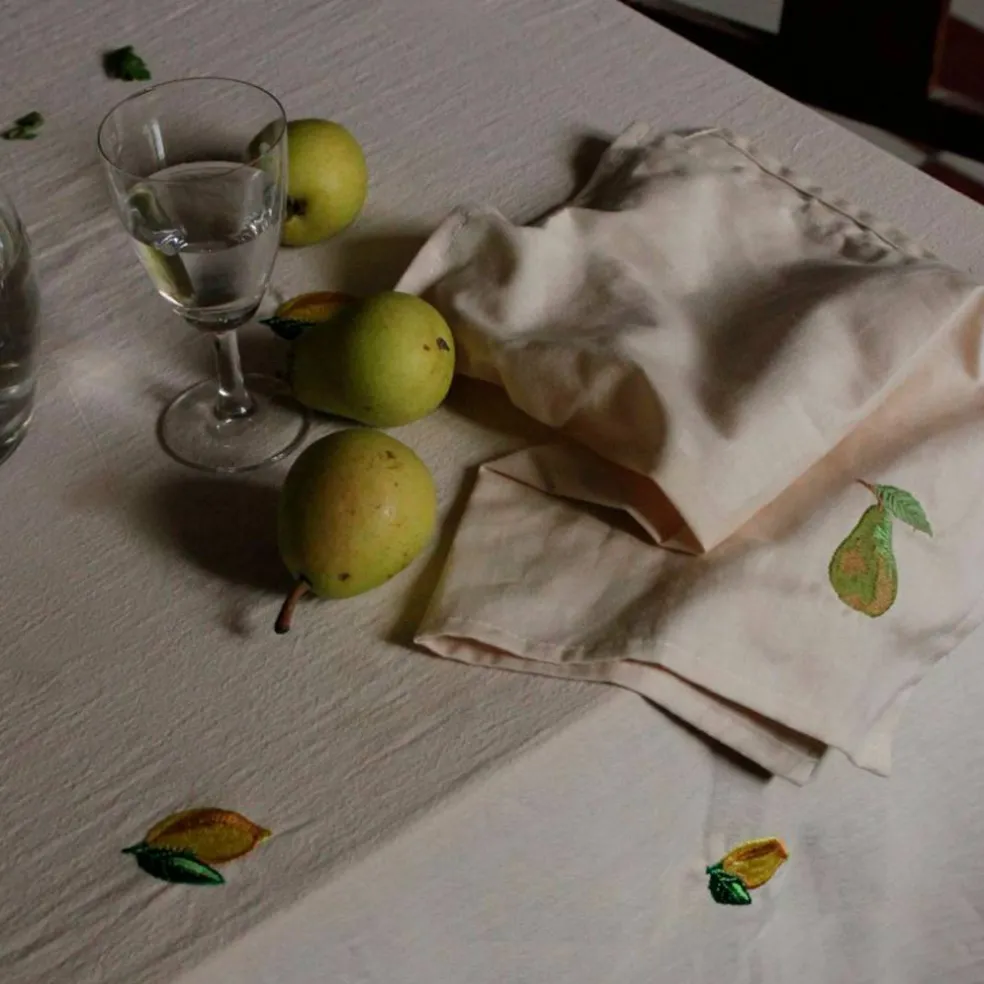 Soda Lemon duk 180×145 cm, beige