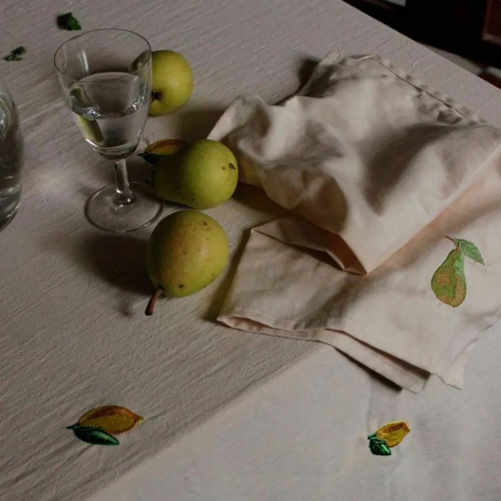 Soda Lemon duk 180×145 cm, beige