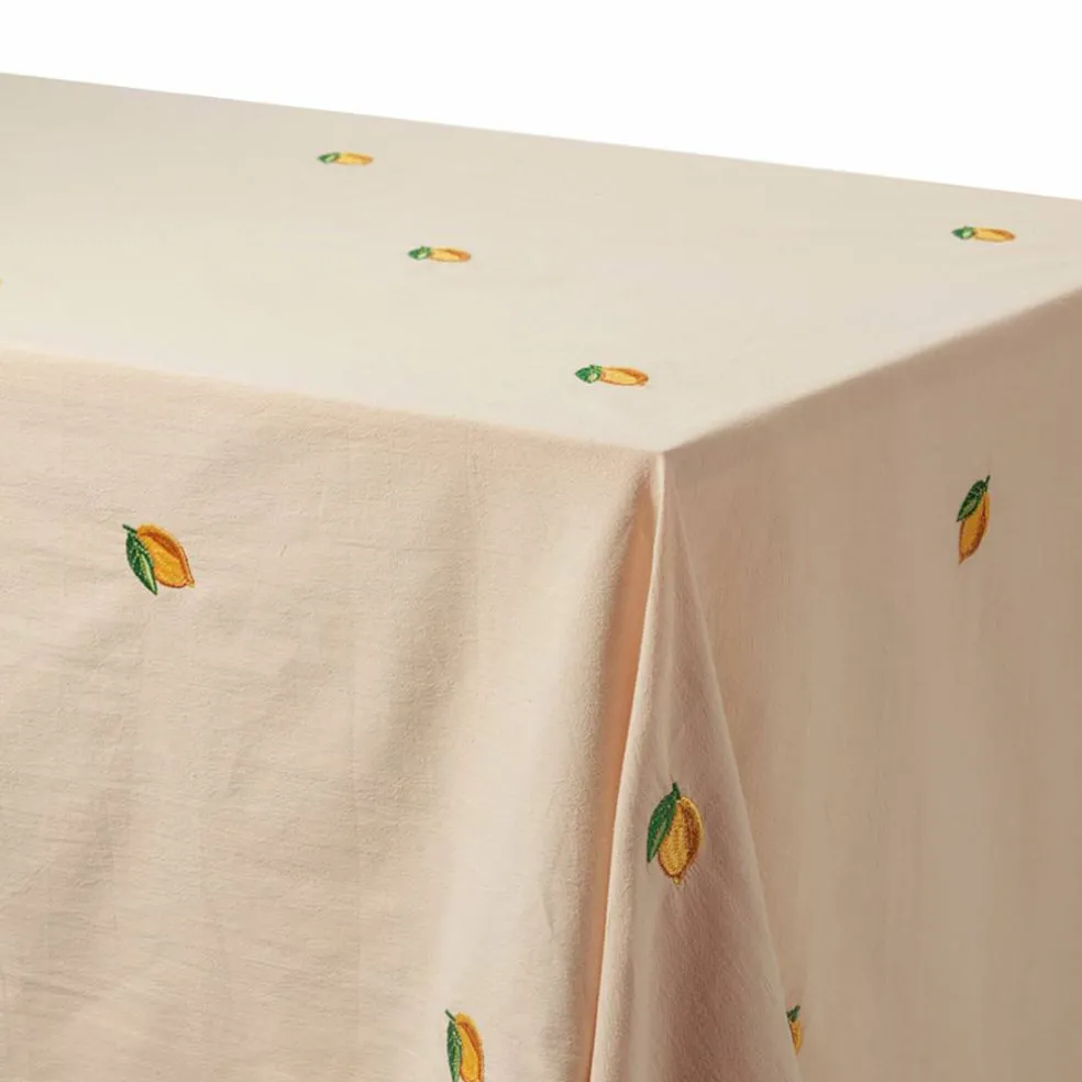 Soda Lemon duk 180×145 cm, beige