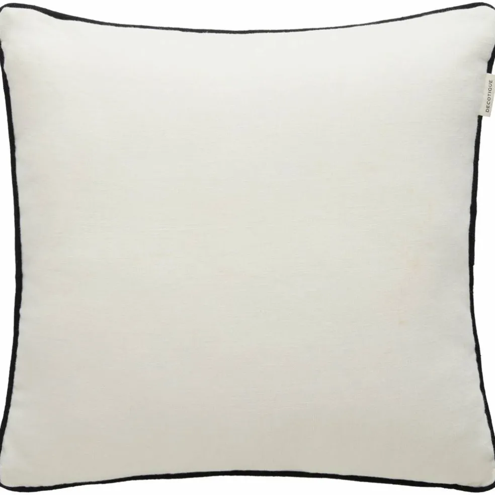 Soft pute 50 x 50 cm, offwhite/svart
