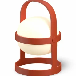 Soft Spot Solar Circular lampe 18,5 cm, terracotta
