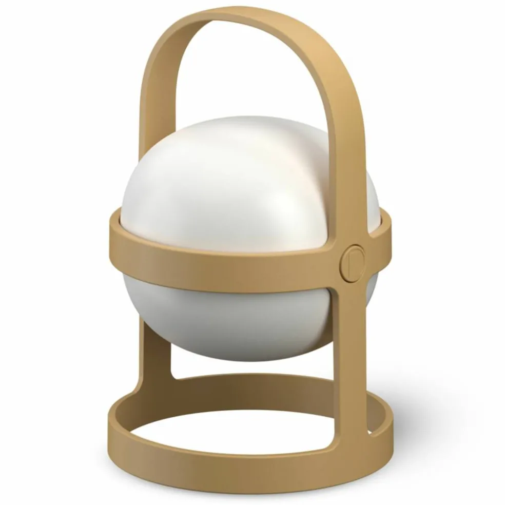 Soft Spot Solar Circular lampe 25 cm, wheat