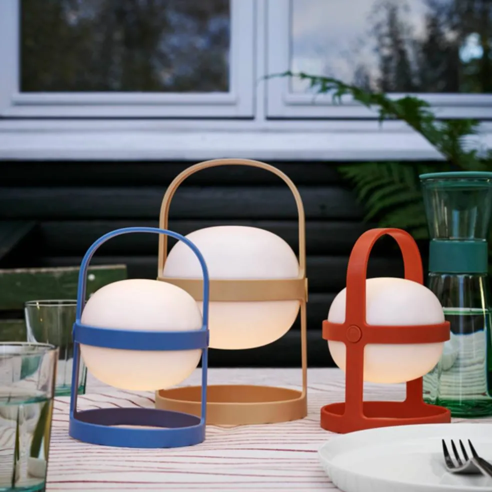 Soft Spot Solar Circular lampe 18,5 cm, wheat