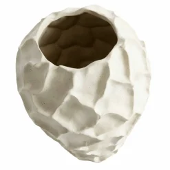 Soil vase 21.5 cm, vanilje