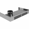 Sokkel-sett 12,4 cm, rustfritt stål