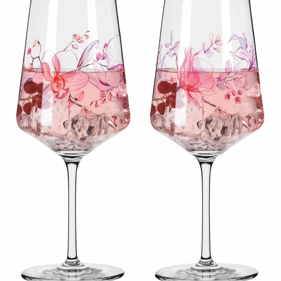 Sommersonett No 19 & 20 vinglass, 2-pakning