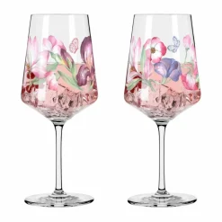 Sommersonett No. 17&18 vinglass, 2 stk