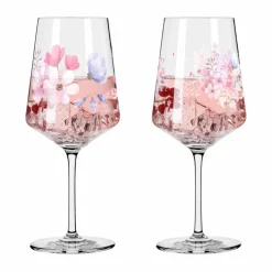 Sommersonett No. 17&18 vinglass, 2 stk