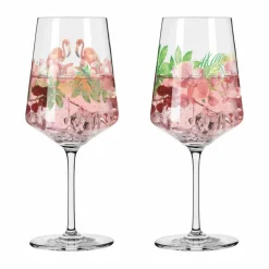 Sommersonett No. 17&18 vinglass, 2 stk