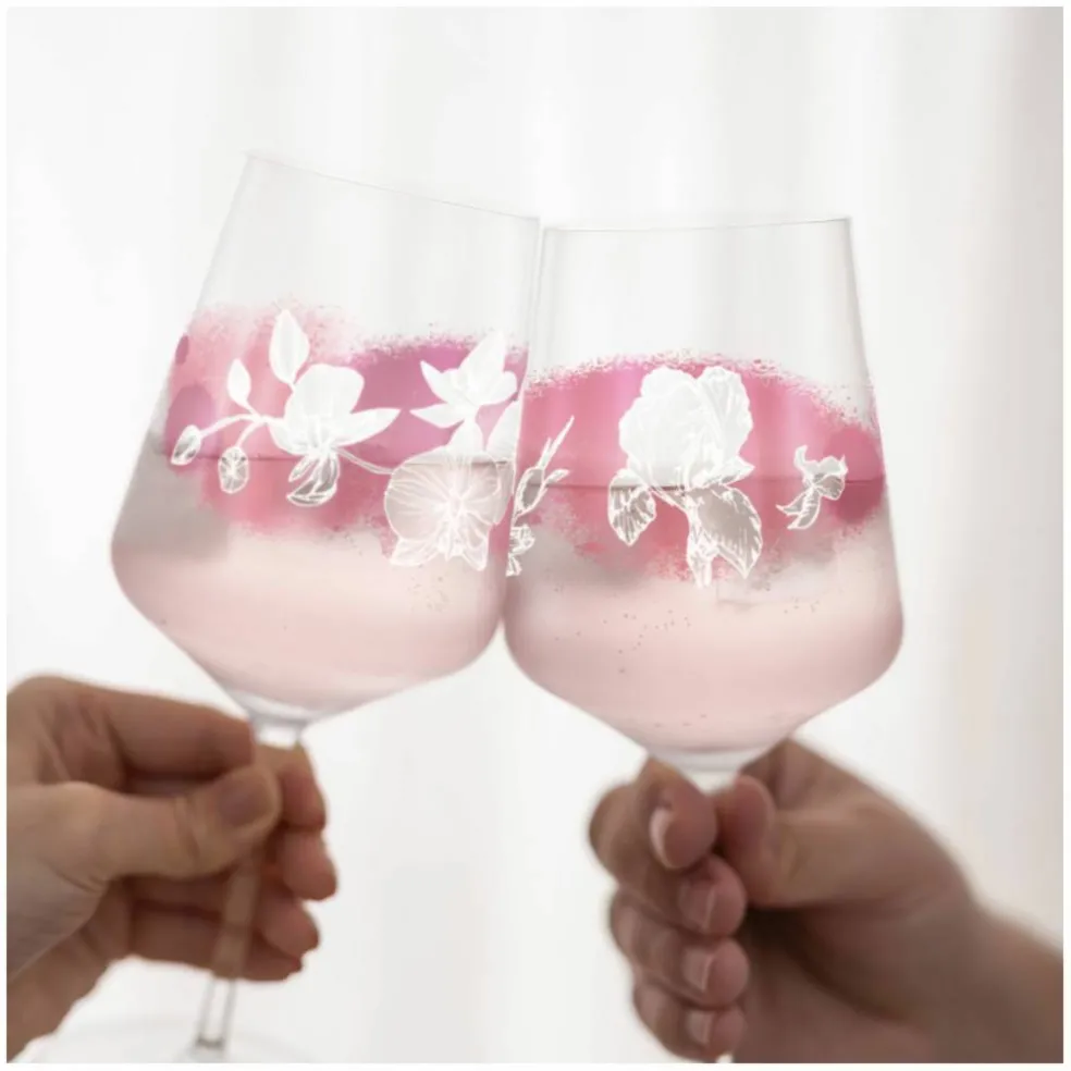 Sommersonett vinglass, 2 stk, #5&6