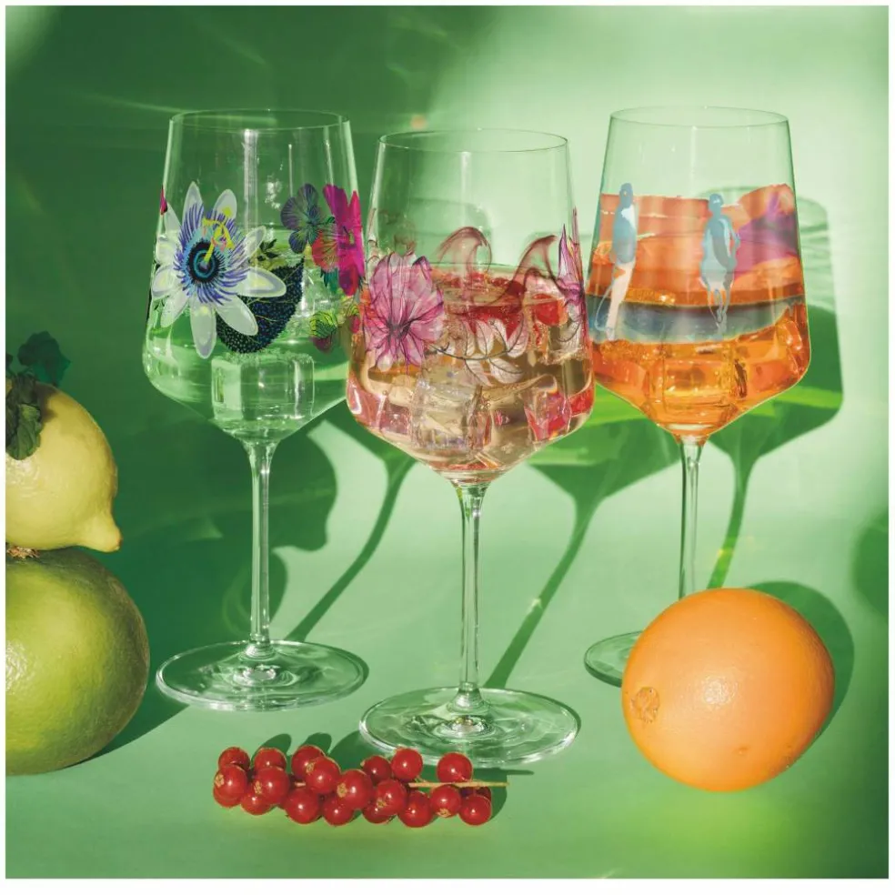 Sommersonett vinglass, 2 stk, #5&6