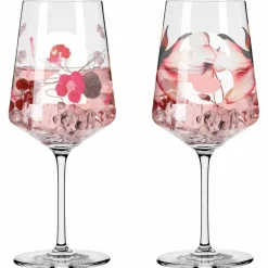 Sommersonett vinglass, 2 stk, #5&6