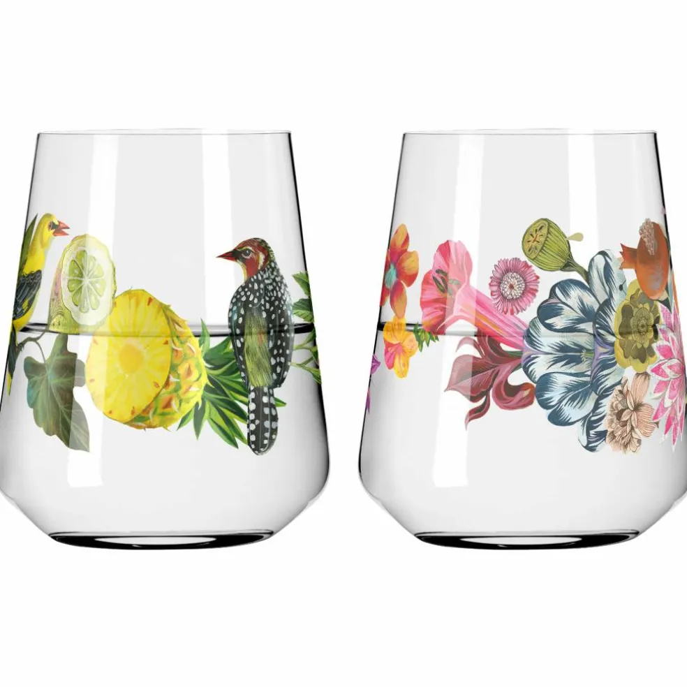 Sommertau No 1 & 2 vattedrikkglass, 2-pakning