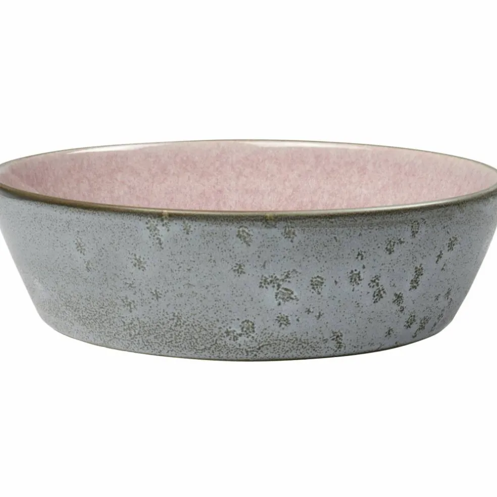 Soppskål 18 cm grå/rosa