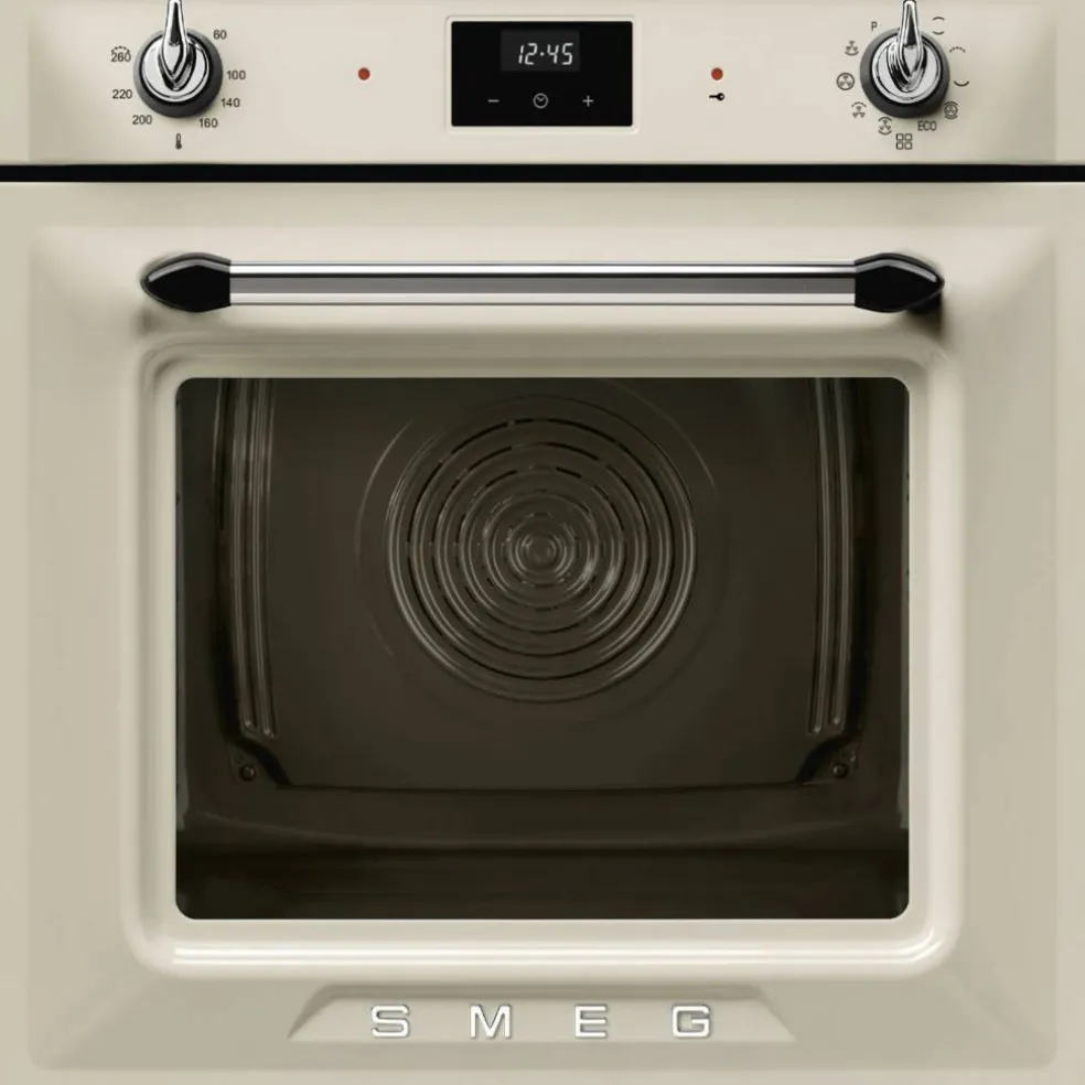 SOP6900T innbygget ovn, 68 liter, creme