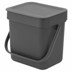 Sort & Go avfallsbøtte 12 liter, mørkegrå