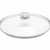Specialties Lokk 16 cm Glass med Stålknopp