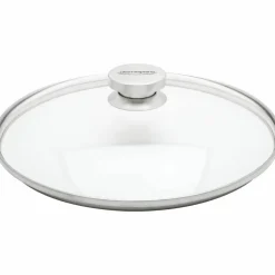 Specialties Lokk 32 cm Glass med Stålknopp