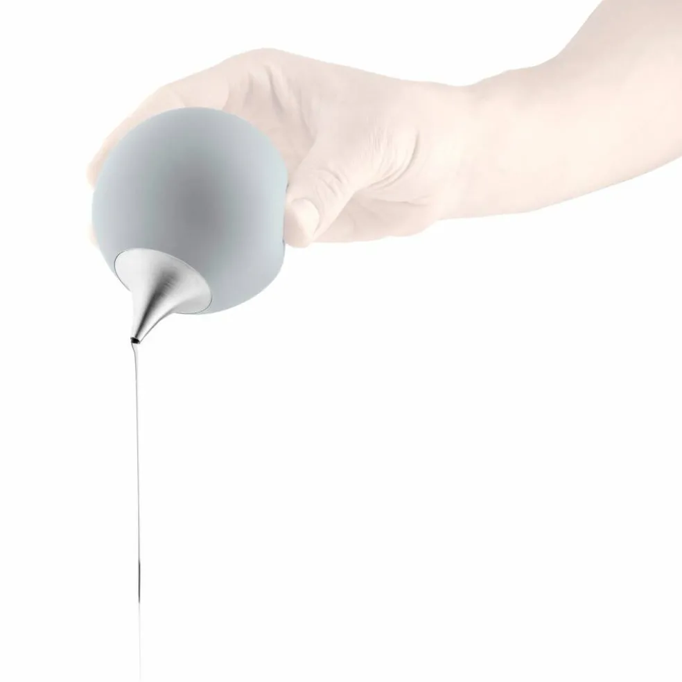 Såpedispenser 8 cm, Marmorgrå