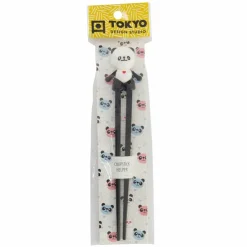 Spisepinner for barn, katt svart