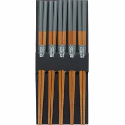 Spisepinner, 5 par, white
