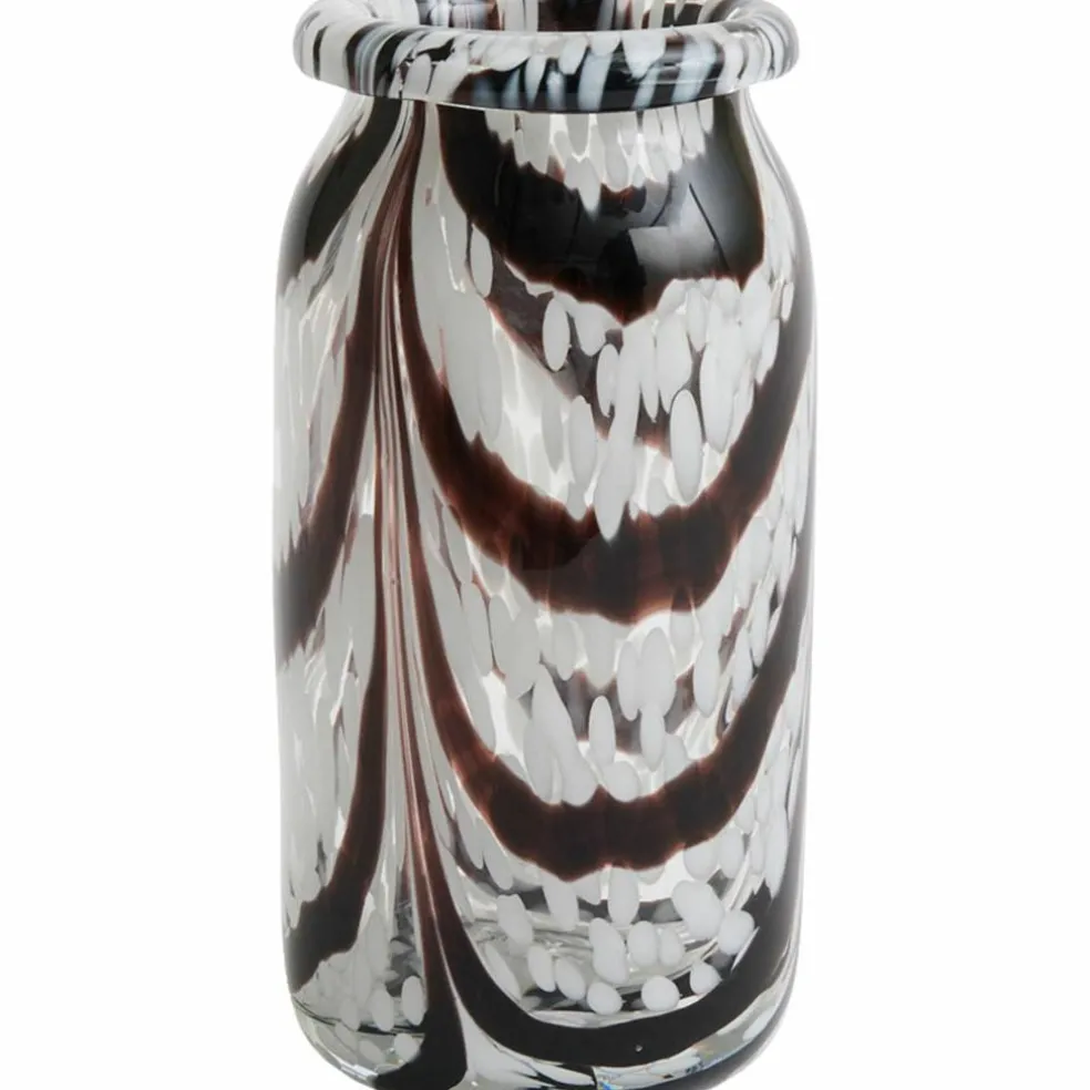 Splash Vase Roll Neck X-Small, Coffee & White