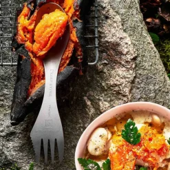 Spork Kit i titanium