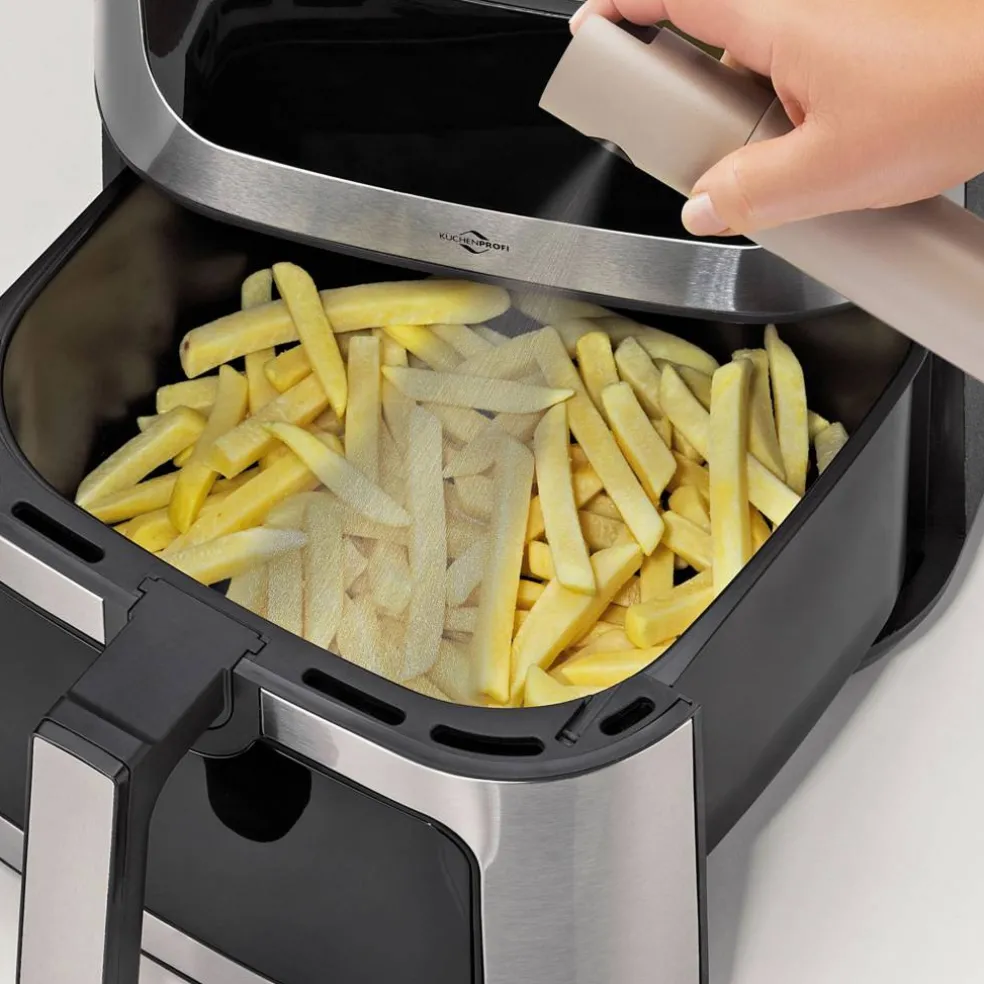 Sprayflaske til olje, svart
