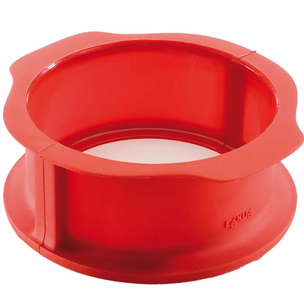 Springform med fat 23 cm, rød