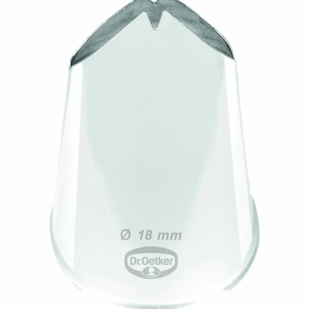 Sprøyteposetipp Løv 18 mm
