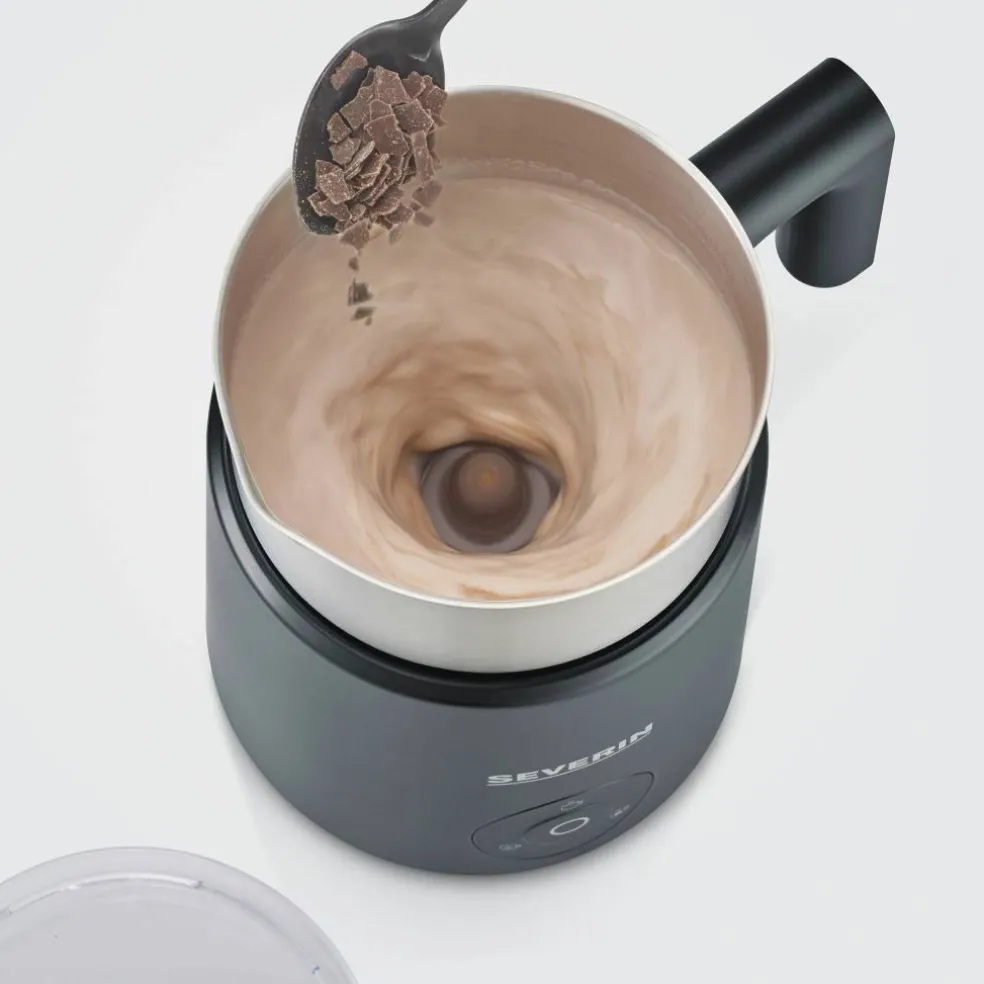 Spuma Lite melkeskummer 400 ml, svart
