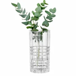 Square vase 23 cm, klar