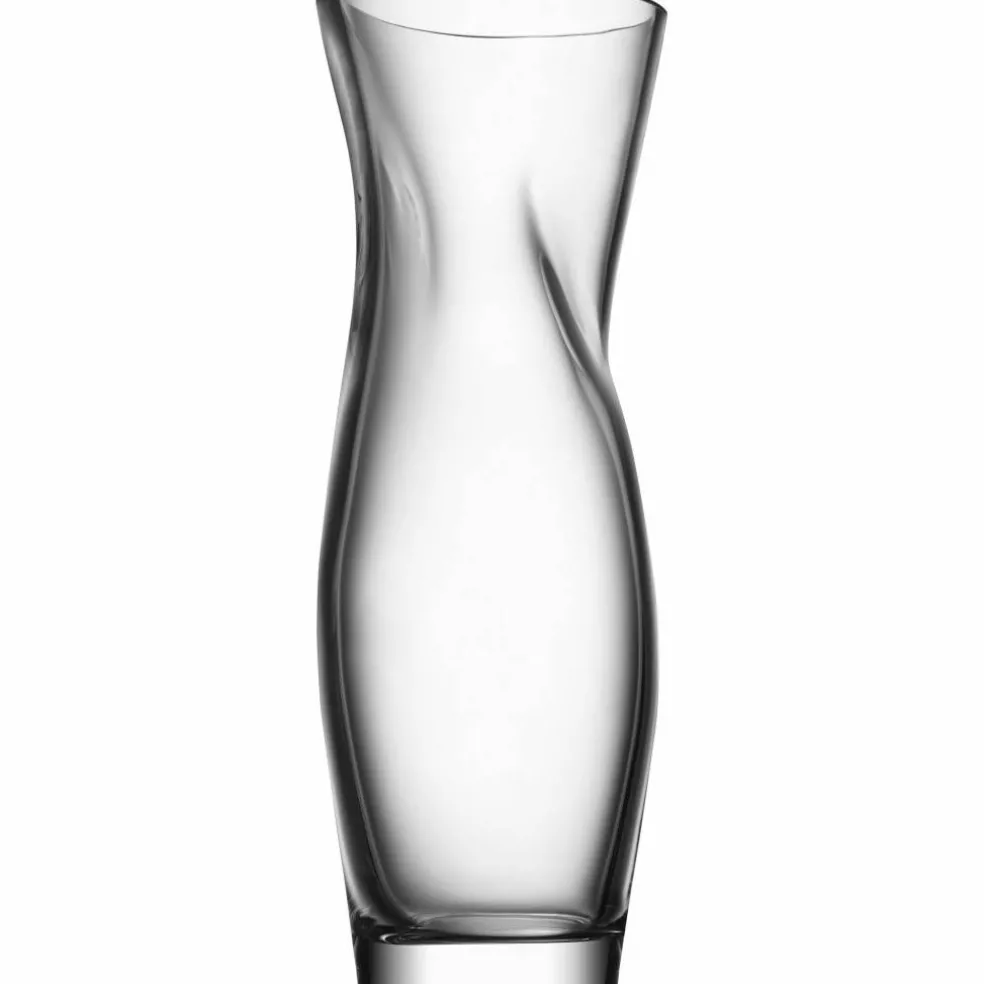Squeeze vase 34 cm, blå
