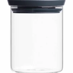 Stabelbar glasskrukke 0,3 liter, transparent