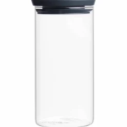 Stabelbar glasskrukke 1,9 liter, transparent