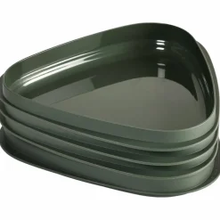 StackPlate turtallerken 4-pakning, sage green